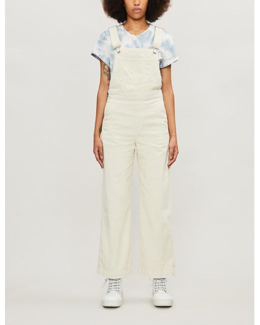 Levi's Ribcage Wide-leg Corduroy Dungarees | Lyst Canada