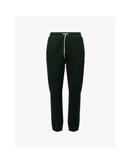 vuori Black Seaside Cotton-Fleece Jogging Bottoms for men