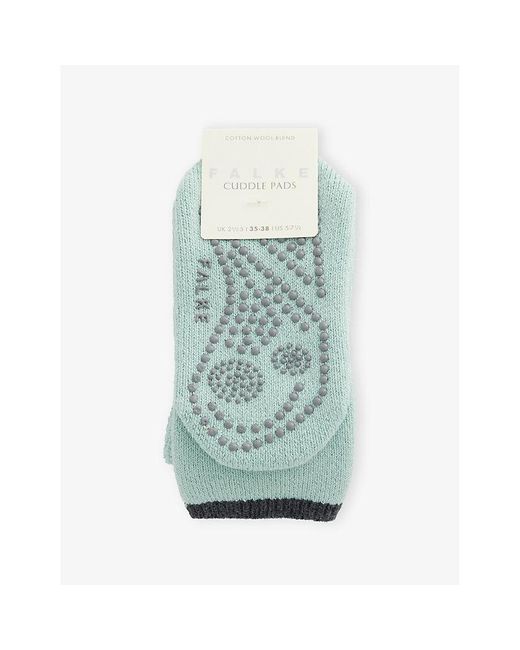 Falke Blue Light Cuddle Pads Cotton-Blend Socks
