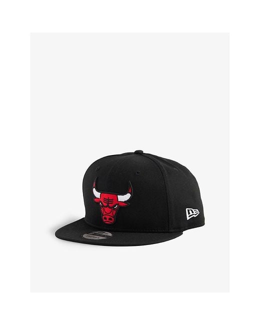 KTZ Black 9fifty Chicago Bulls Cotton-twill Cap for men