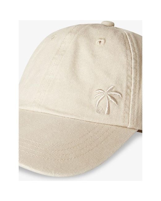 Benetton Natural Logo-Embroidery Adjustable Cotton Cap 6-14 Years for men
