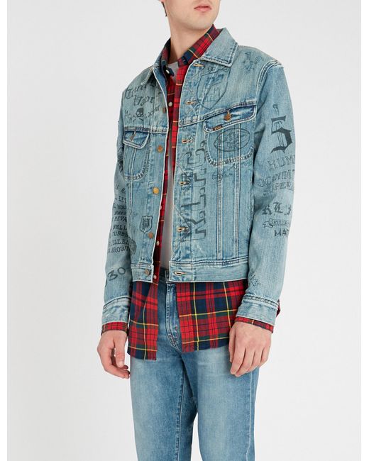 Polo Ralph Lauren Graphic-print Denim 