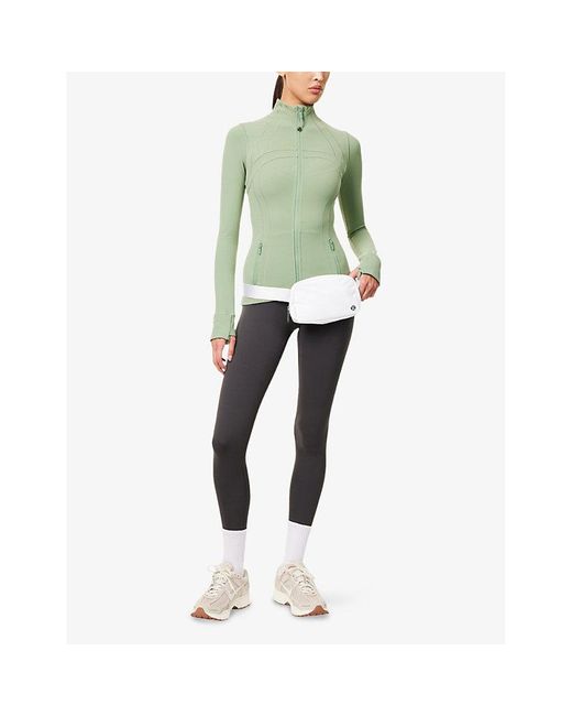lululemon athletica Green Define High-Neck Stretch-Woven Jacket