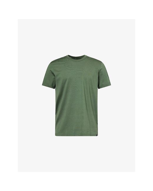 Derek Rose Green Barny Short-Sleeve Cotton-Jersey T-Shirt for men