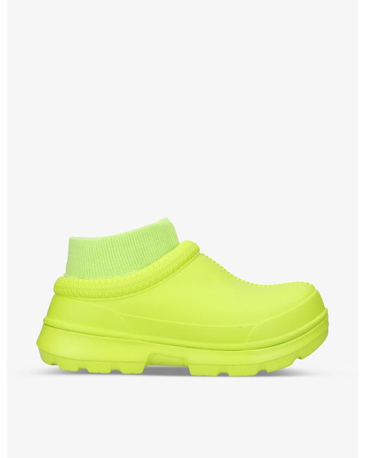 UGG Tasman X Socklined Rubber Rain Slippers in Lime (Green) Lyst