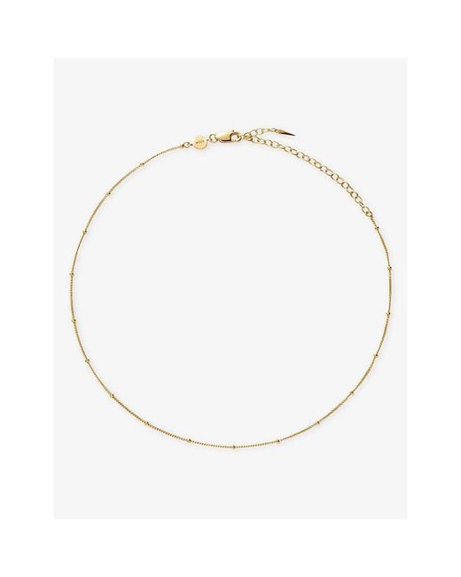 Missoma Metallic Bobble 18Ct Vermeil Chain Choker
