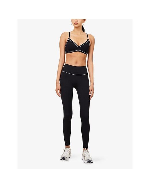 WE Are Tala Black Dayflex Contrast Sweetheart Sports Bra