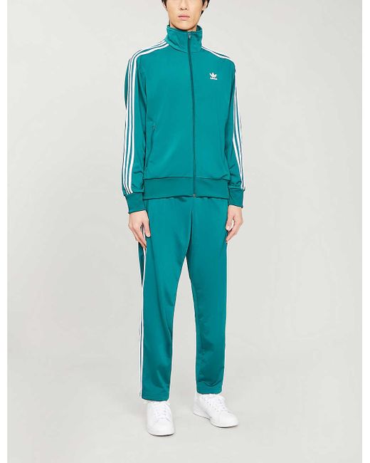 adidas Firebird Shell Tracksuit Jacket in Blue for Men Lyst