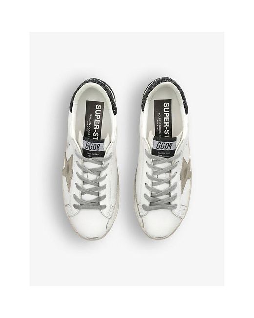 Golden Goose Deluxe Brand White Superstar 11538 Brand-patch Leather Low-top Trainers
