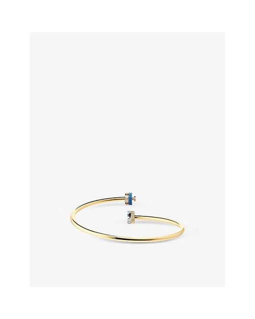 Boucheron Metallic Quatre-Edition 18Ct, And Rose- 0.11Ct Diamond And Ceramic Bracelet for men