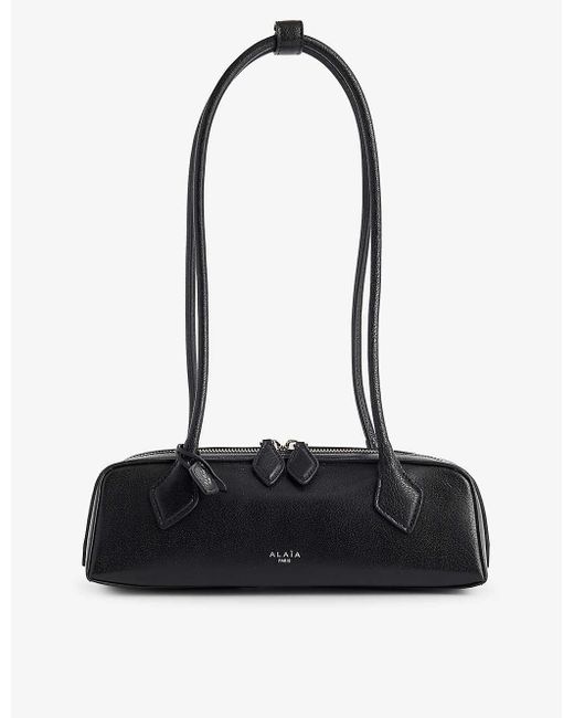 Alaïa Black Le Teckel Leather Top-handle Bag