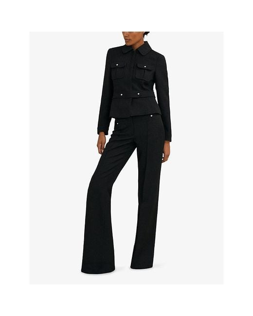 Reiss Black X Atelier Vesta Wool Jacket