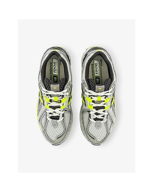 New Balance Green 1906 Mesh Trainers