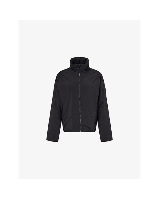 vuori Black Canyon Insulated High-Neck Woven Jacket
