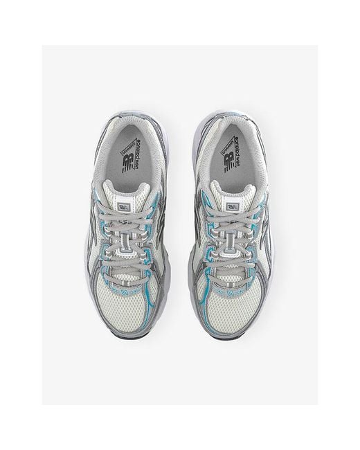 New Balance White 740 V2 Woven Trainers for men