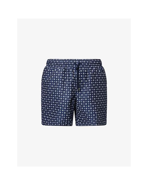 Derek Rose Blue Tropez Swim Shorts for men