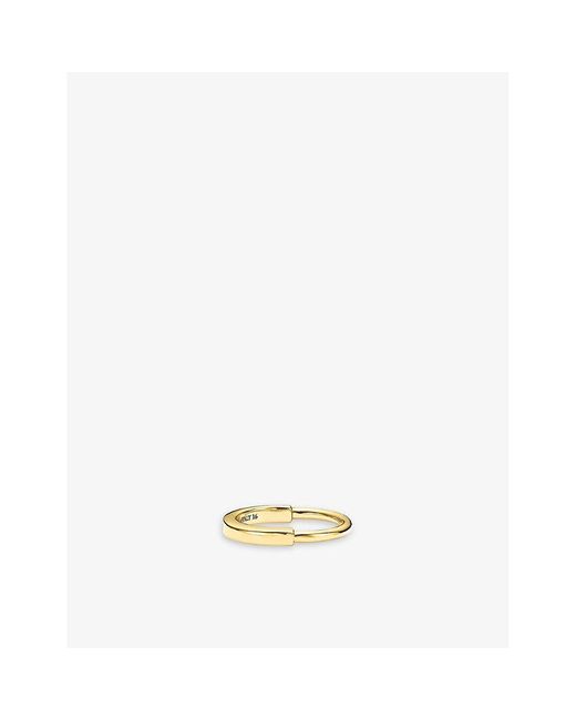 Tiffany & Co Metallic Tiffany Lock 18ct Yellow-gold Ring