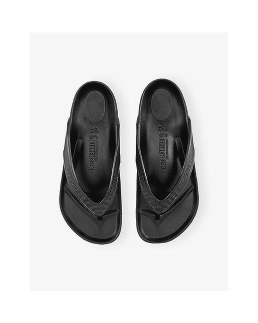 Birkenstock Black Honolulu Rubber Sandals