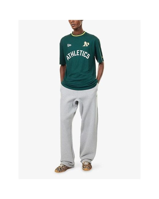 KTZ Green Athletics Mlb Jersey T-Shirt for men