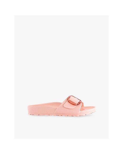 Birkenstock Pink Madrid Big Buckle Eva Sandals