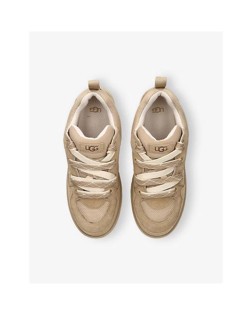 Ugg Natural Lo Lowmel Suede Low-Top Trainers for men