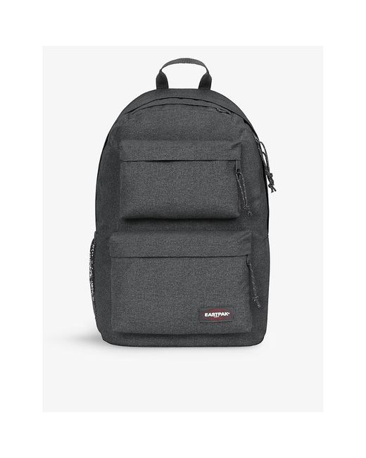 Eastpak Padded Double Logo-patch Shell Backpack in Gray for Men | Lyst
