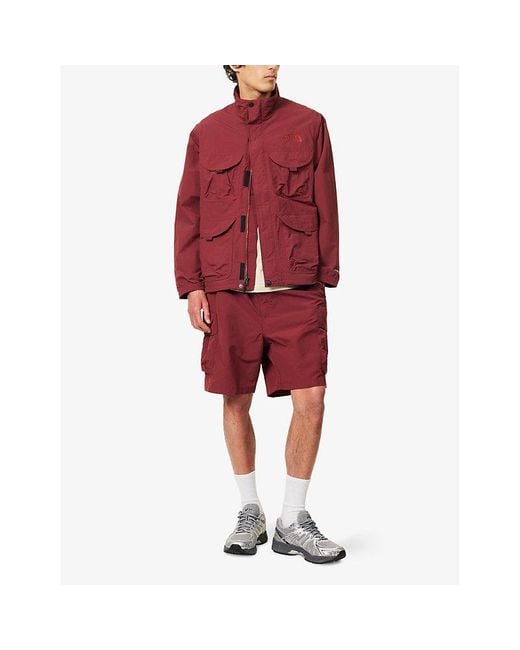 The North Face Red Convertible Relaxed-Fit Woven Jacket for men