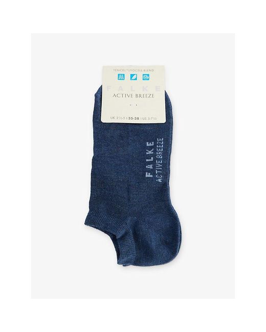 Falke Blue Active Breeze Stretch-Woven Socks