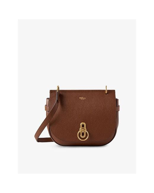Mulberry Brown Amberley Leather Satchel