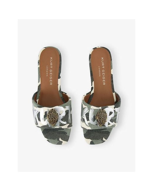 Kurt Geiger Multicolor Kensington Flat Sandals