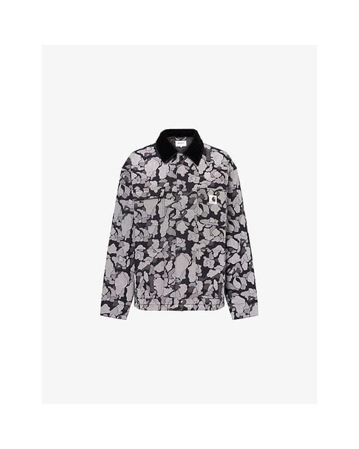Carhartt Black Tapestry Chore Padded Shell Coat