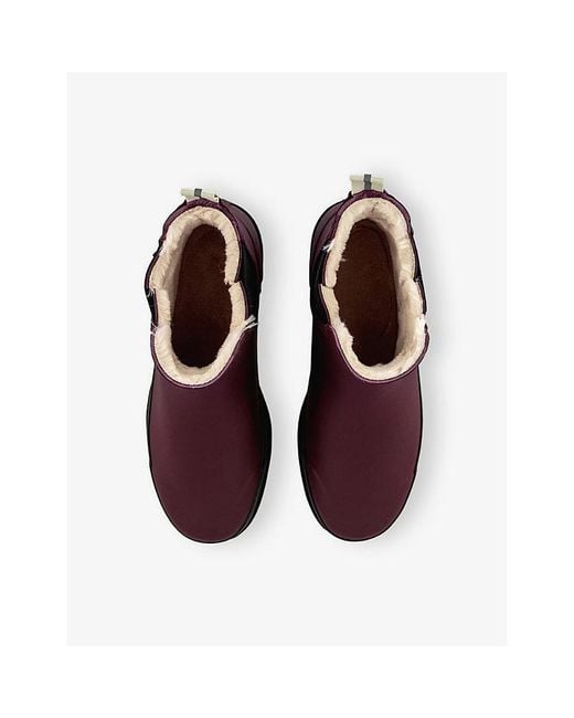 Tretorn Purple Eva W Insulated Rubber Boots