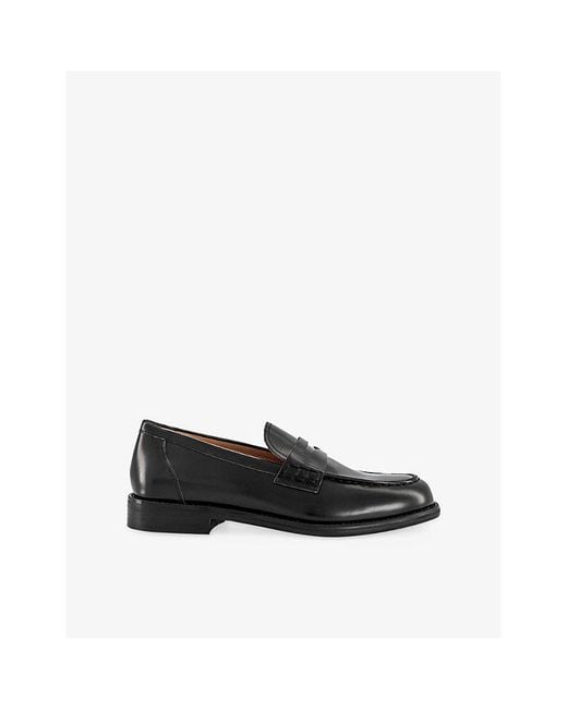 Vagabond Black Linn Leather Loafers
