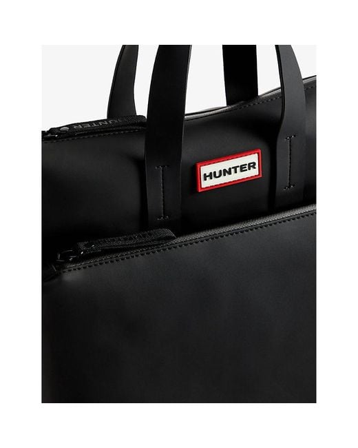Hunter top leather backpack