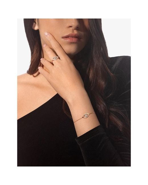 Messika White Lucky Eye 18Ct- And 0.22Ct Diamond Ring
