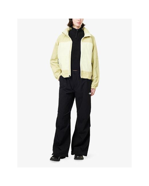 The North Face Yellow Hike Utility Zip-Up Shell Jacket