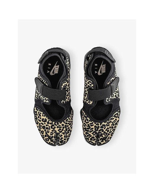 Nike Black Air Rift Woven Trainers for men