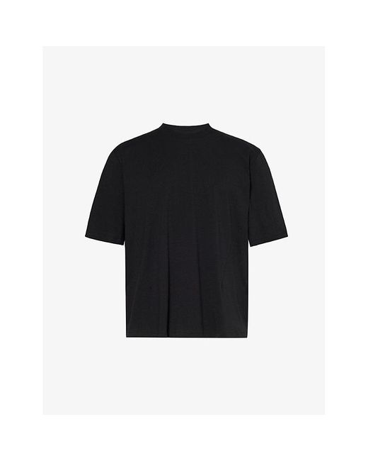Entire studios Black Dart Boxy-fit Organic Cotton-jersey T-shirt for men