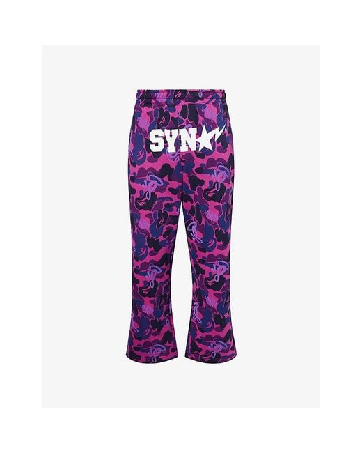 パンツ A BATHING APE x Spotify x SYNA A Bathing Ape Bape X Spotify X Syna Camouflage-Print Cotton-Blend
