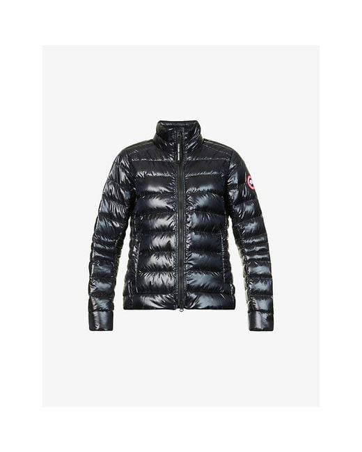 Canada Goose Black Cypress High-neck Recycled-polyamide Jacket
