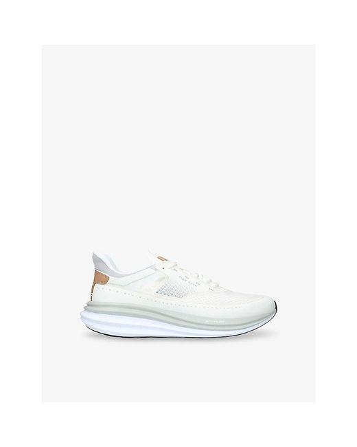 Cole Haan White Quadstar Mesh Low-Top Trainers for men