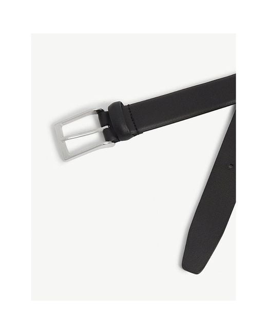 Andersons White Soft Leather Belt for men