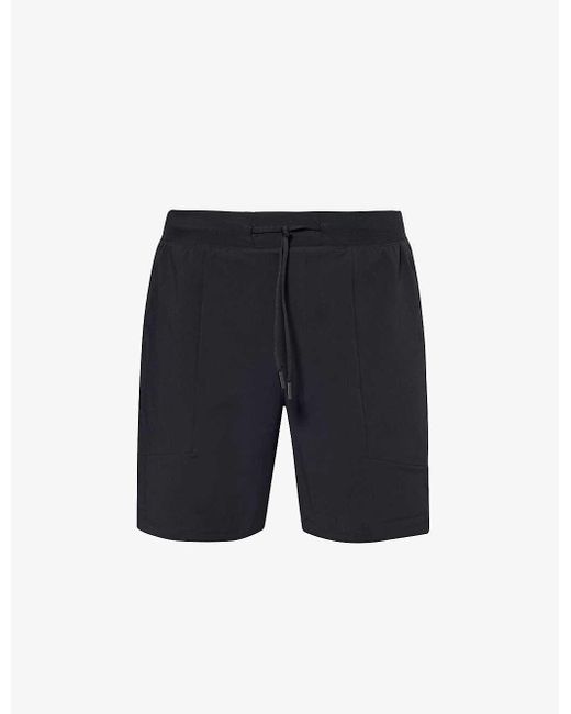 lululemon athletica Blue License To Train Tapered-fit Stretch Recycled-nylon Short for men