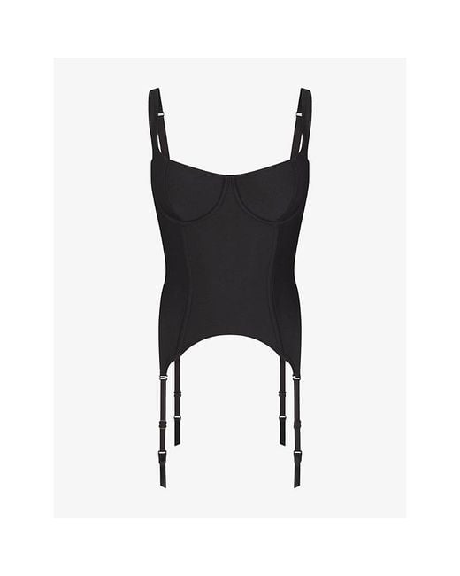 Skims Black Corset