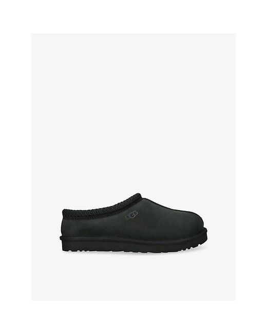Ugg Black Tasman Ii Suede Slippers for men