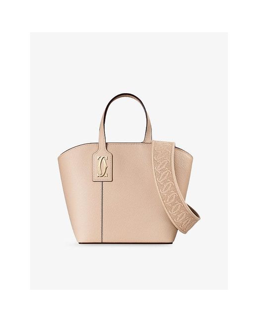 Cartier Natural C De Mini Leather Tote Bag