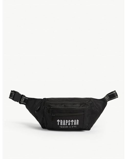 Trapstar Black Decoded Belt Bag for men