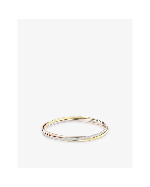 Cartier White Trinity Classic 18Ct, Rose- And 1.56Ct Diamond Bracelet