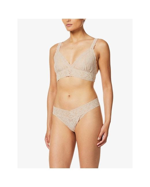 Hanky Panky White Signature Original-Rise Stretch-Jersey Thong