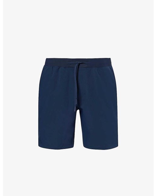 lululemon athletica Blue Zeroed In Linerless Stretch-recycled Polyester Short for men